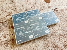 Fujifilm LTO6 Ultrium 6 Tapes 2.5TB-6.25TB LTO-6 - 5 Pack Barium Ferrite picture