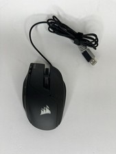 corsair gaming mouse wired usb Black Tested Great Working Condition picture