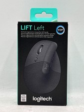 Logitech Lift Vertical Left Handed Ergonomic Wireless Optical USB Mouse picture