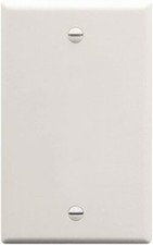 ICC Faceplate Blank with Single Gang, White picture
