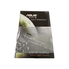 RARE ASUS P5S-B MOTHERBOARD USER MANUAL RM4-BIN29-14 picture