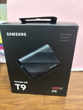 Samsung T9 2TB Portable SSD USB 3.2 Gen 2x2 External Solid State Drive (Black) picture