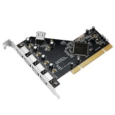 PCI to 4 Port External and 1 Port Internal USB 2.0Expansion Card Chipset for NEC picture