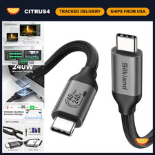 40Gbps USB 4 Thunderbolt 4 Cable 4FT, 240W Power Delivery, 8K Dual 4K Support picture