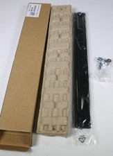 New 2-Pack Black 1U Rack Mount Metal Blanking Filler Panel Kit Dell YGCHX picture