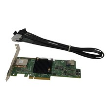 HP LSI 9217-4i4e 6Gb/s PCIe SAS RAID Controller Card 725904-001 725504 w/ Cable picture