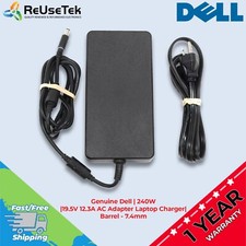 Genuine Dell | 240W | 19.5V 12.3A AC Adapter Laptop Charger | Barrel - 7.4mm picture