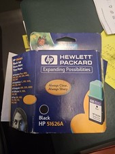 HP 51626A Black Ink Cartridge Genuine Inkjet Print Cartridge Hewlett Packard picture