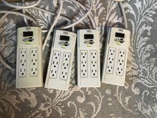 4 TRIPP-LITE SUPER 6 SURGE PROTECTOR-6 OUTLET POWER STRIP picture