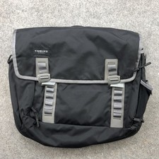 Timbuk2 Messenger Bag Laptop Briefcase Black Grey Large Organizer Shoulder Work picture