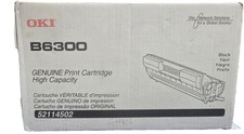 Sealed GENUINE OKI B6300 HIGH CAPACITY TONER CARTRIDGE 52114502 OEM picture