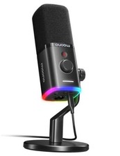 USB/XLR Podcasting Microphone for PC, Gaming Black Desktop Stand Version picture
