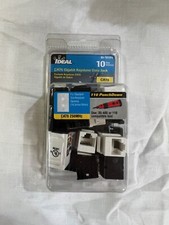 10 Pk IDEAL Electrical 89-761WH IDEAL Electrical CAT6 Keystone Modular Jacks picture