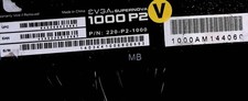 EVGA Supernova 1000 P 80 Plus Platinum Power Supply USED picture