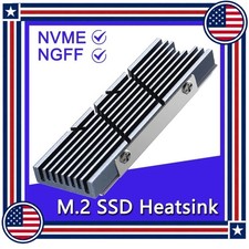 GPUHOLD M.2 SSD Heatsink NVMe NGFF 2280 Aluminum Radiator Cooling Pad picture