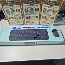 ONN Wireless Keyboard & Mouse Bundle 104 Keys 1600 DPI 2.4GHz Plug & Play Black picture