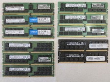Lot of 11 Various 32GB DDR4-2666 Server RAM. May have damage, not tested. picture