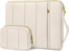 13-14 inch Laptop Case, 13.3 inch Puffy Laptop Sleeve for Your Device, Sand picture