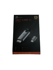 J5create USB-C to HDMI 2.1 8K Cable Space Grey/Black picture