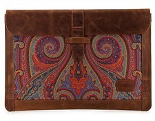 Londo Top Grain Leather Macbook Bag Laptop Sleeve for MacBook Pro and MacBook... picture