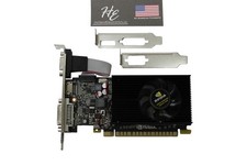 New MQX GeForce GT730 4GB DDR3 DVI, VGA HDMI PCIe Video Graphic Card Low profile picture