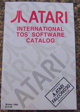 INTERNATIONAL TOS Software Catalog Atari 1040 ST/TT/Stacy/Mega/STE/Falcon NEW picture