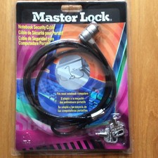 Kensington Masterlock NOTEBOOK SECURITY CABLE w/ KEYS Brand New Model #64032-A picture