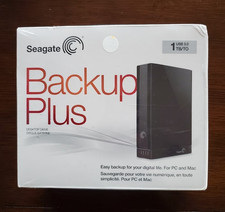 Seagate Backup Plus 1TB,External (STCA1000100) Hard Drive NEW picture