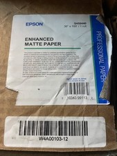 Epson Enhanced Matte Paper 36
