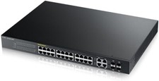 Zyxel Hybrid NebulaFlex 24 Port GbE L2 Advanced Web Managed 802.3at PoE+ Switch  picture
