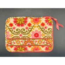 Vera Bradley 9x7 Tablet Sleeve For IPad, Kindle, Nook-Pink & Orange Floral picture