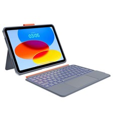 Case with Keyboard for iPad 10th Generation & 11th (A16, 2025): Grey picture