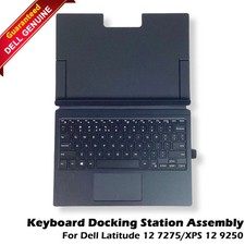 Genuine Dell XPS 12 9250 Latitude 12 7275 Slim Keyboard C03 K14M 0XD6CK S1 B5 picture