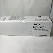HP 305X CE410XD CE410X Black Toner Genuine OEM New 1 Cartridge picture