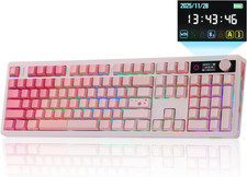 TH108 V2 PRO Full Size Mechanical Keyboard with Screen&Knob picture