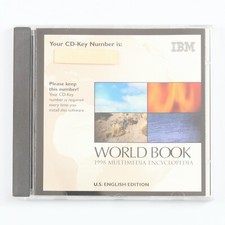 IBM World Book 1998 Multimedia Encyclopedia CD-ROM Software for PC picture