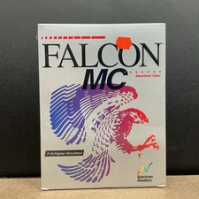 Spectrum HoloByte Falcon Macintosh Color F-16 Flight Simulation Factory Sealed picture