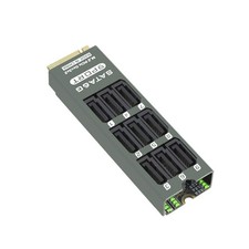 M.2 MKEY PCI-E3.0 to SATA3.0 6Gbps 6/8/9 Ports NAS Expansion Card Adapter Card picture