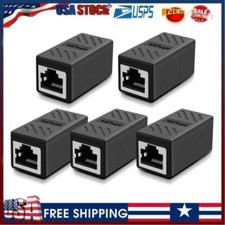 1-5PACK RJ45 Inline Coupler Cat6/Cat5e Ethernet Network Cable Extender Connector picture