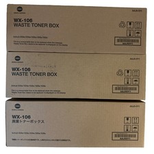 Qty 3 New Konica Minolta AAJ50Y1 WX106 Waste Toner Box Ships Free picture