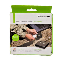 IOGEAR Smart Universal Portable USB Common Access Card Reader GSR202 NEW SEALED picture