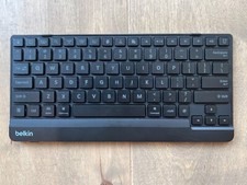 Belkin F5L137 Universal Wireless Bluetooth Keyboard with iPad Shortcut Keys picture