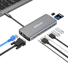 MOKiN 10 IN 1 USB C Hub Multiport Adapter MOUC1801 picture