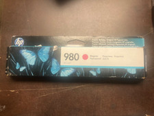 New Genuine D8J08A HP 980 Magenta Ink Cartridges Exp 2021 Sealed Box picture