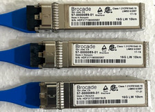 Lot of 16 x Brocade 16Gbps LW SFP Fiber Transceivers 57-0000089-01 16G SR SFP picture