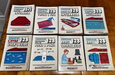 Abacus Software Commodore 128 C-128 Book Lot 8 BASIC 7.0 CP/M CAD Manuals picture