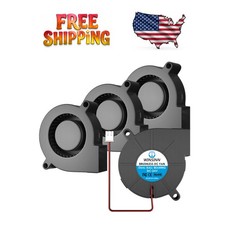 Durable 50mm 5015 Dual Ball Bearing Blower Fan, 24V Quiet Cooling Solutions picture