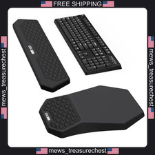 Ergonomic Mouse Pad with Wrist Rest and Keyboard Support Set picture