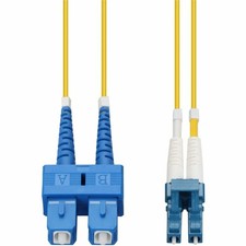 AddOn 40m SC to LC Yellow OS2 Duplex OFNR (Riser-Rated) SMF (Single Mode) Fiber picture