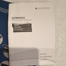 Grandstream GXW4224 24-Line FXS Analog VoIP Gateway, Ethernet RJ-45 Black picture